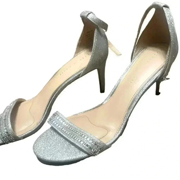 KELLY AND KATIE BLING ANKLE STRAP HIGH HEEL SANDALS- AMAZING!! - Picture 11 of 16